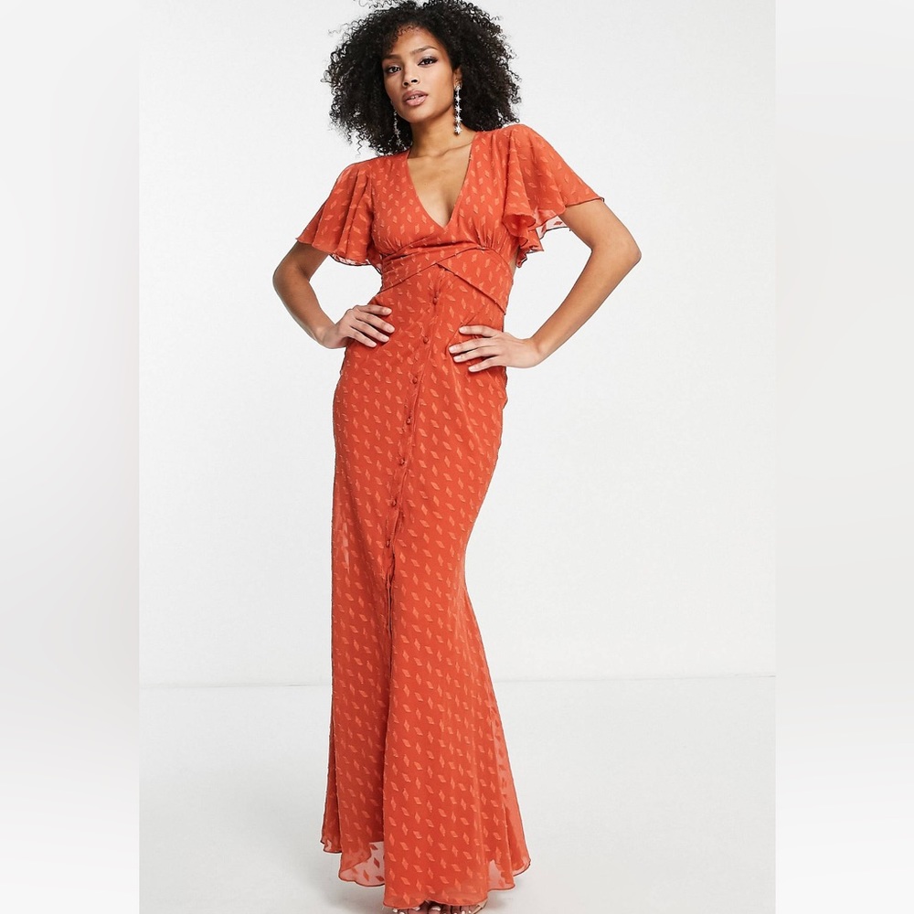 Maxi Dress in Jacquard